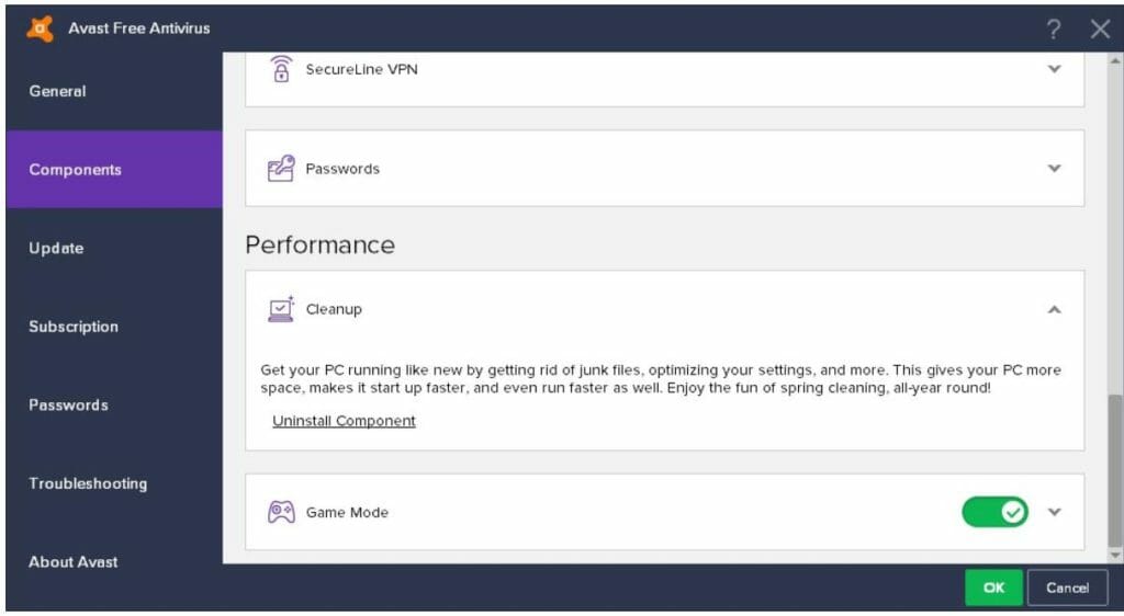 free avast cleanup review